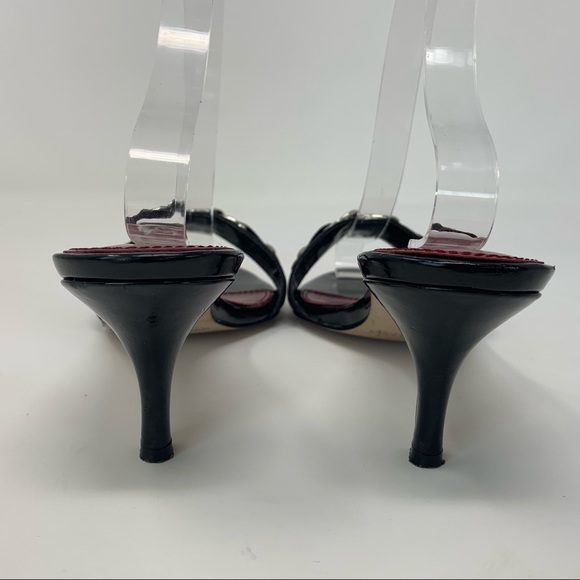 White House Black Market Randy Sandals Black - Picture 5 of 7